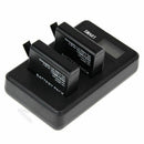 For Ahdbt-401 Go-Pro Hero4 Battery Usb Lcd Display Dual Port Charger For Go