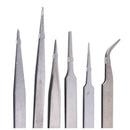 6x Brucelles Tweezers pliers Antistatic Tweezers TS-10/11/12/13/14/15 For P C5R4