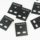 100 Earring Ear Studs Hanging Holder Stands Display Hang Cards Show Profession