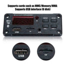 Bluetooth Wireless 5.0 MP3 WMA Decoder Board Audio TF For Car USB Module Ra E8U5