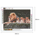 5D DIY Full Drill Diamond Painting Animal Tiger Cross Stitch Kits (K519)