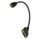 30cm HDMI Male to DVI-D 24+1 Pin Female (M/F) Video Cable Adapter Plug I9X5