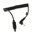 2x 2.5mm to MC-DC2 N3 Remote Shutter Release Cable for Nikon D610,D600,D750,D90