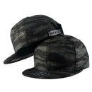 WuKe Embroidery Snapback, Baseball Hat Flat Brim Hip Hop Caps, Black camous V6M8