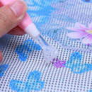 5D Diamond Painting Cross Stitch Luminous Point Drill Pen(Pink/6 Heads)