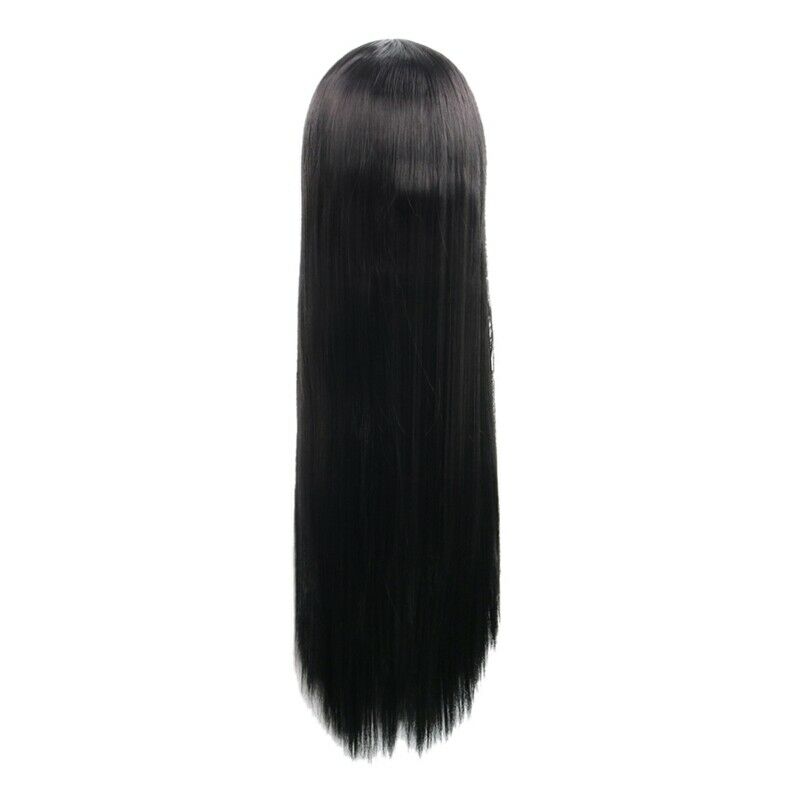 Human Hair Wigs Brazilian Hair Wig Natural Hairline Long Straight Hair Blac