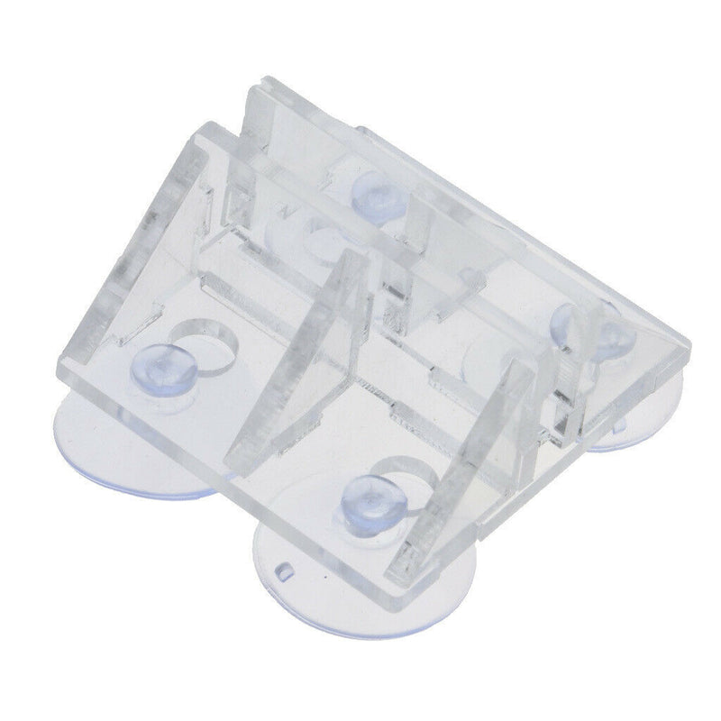 Aqua Fish Breeding Tank Dividers Suction Separator Fish Sheet Holder 5x5x2.5cm