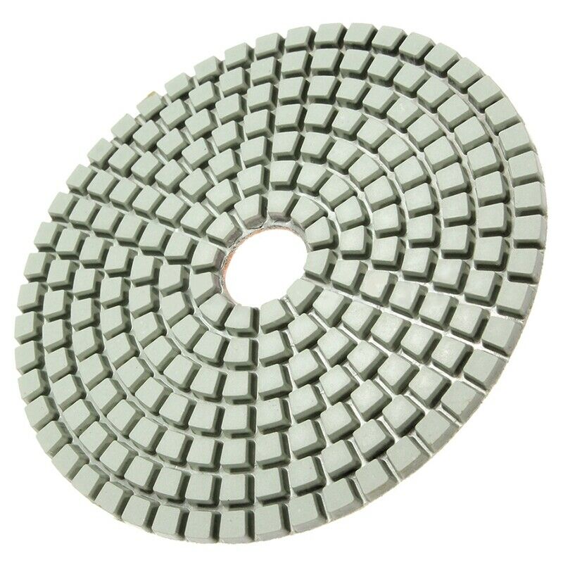 8Pcs Diamond Polishing Pads 4 inch Wet/Dry Set For Granite Stone Concrete M