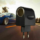 Car-Cigarette-Lighter-Power-AC-220V-To-DC-12V-Black-Adapter-Converter-Min G J1T7