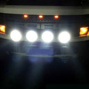 1Pcs 4inch Spot LED Work Light 6000K Headlight Driving Offroad Lamp SUV U NJU