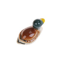 ceramic mandarin duck chopsticks spoon fork holder home kitchen rest pen standM&