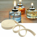 1M Flat Cotton Oil Lamp Lantern Wick 20mm For Kerosene Burner Lighting Pratical*