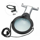 1X(Desktop Dual-Purpose Magnifying Glass Led Jewelry Hanging Loupe Repair R
