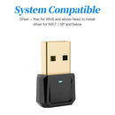 Bluetooth USB adapter 5.0 desktop computer transmitter mouse wireless keybo S4H3