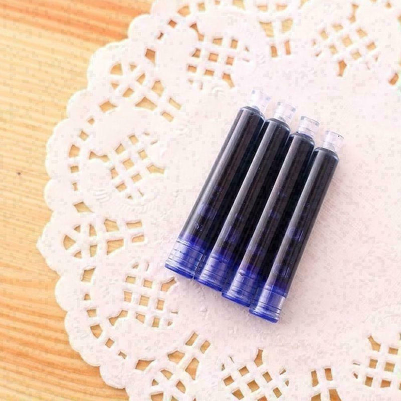 1 Set Creative Cartoon Plastic W/Erasable Fountain Bag Pen For Student Ink M1B4