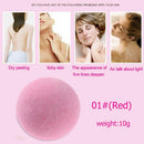 Bath Salt Ball Body Skin Whiten Stress Relief Bubble Shower Bombs (Red) A