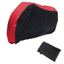 Red Black Motorcycle Motorbike Street Bike Scooter Waterproof Water Resiste