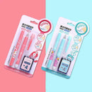 Cute Cartoon Deli Plastic Fountain Pen With Ink Sac cm 12.3 X9A3