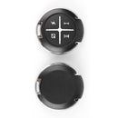 Round 433MHz Remote Control Garage Door Electric Gate Clone Key Fob (2pcs)