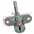 5X(Zinc Alloy Computer Desk Cabinet Mailbox Drawer Cupboard Locker Cam Loc F1T9)