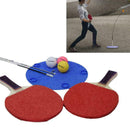 Elastic soft shaft rebound table tennis trainer including 3PCS PingPong Bal F2I6