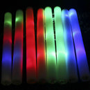 1pcs Rave Cheer ED Foam Wand Glow Baton Tube Light-Up Sticks N9H6.