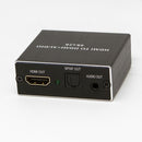 HDMI to HDMI with Audio Extractor and Optical Toslink Coaxial SPDIF + 3.5mm