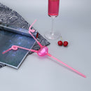 Creative Love Heart Lover Birthday Bar Straw Wedding Decor Party Supplies