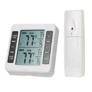 Digital Fridge Thermometer Wireless Weather Station In Outdoor Home Garden  H9I6