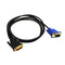 1.5m Plastic Dual Link DVI-I 24+5 Pin DVI to VGA 15 Pin Adapter Cable Converter