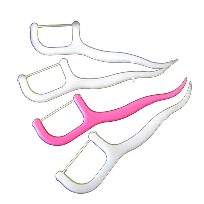 250x Dental Floss Flosser Picks Teeth Toothpicks Stick Oral Care Tooth Clean New