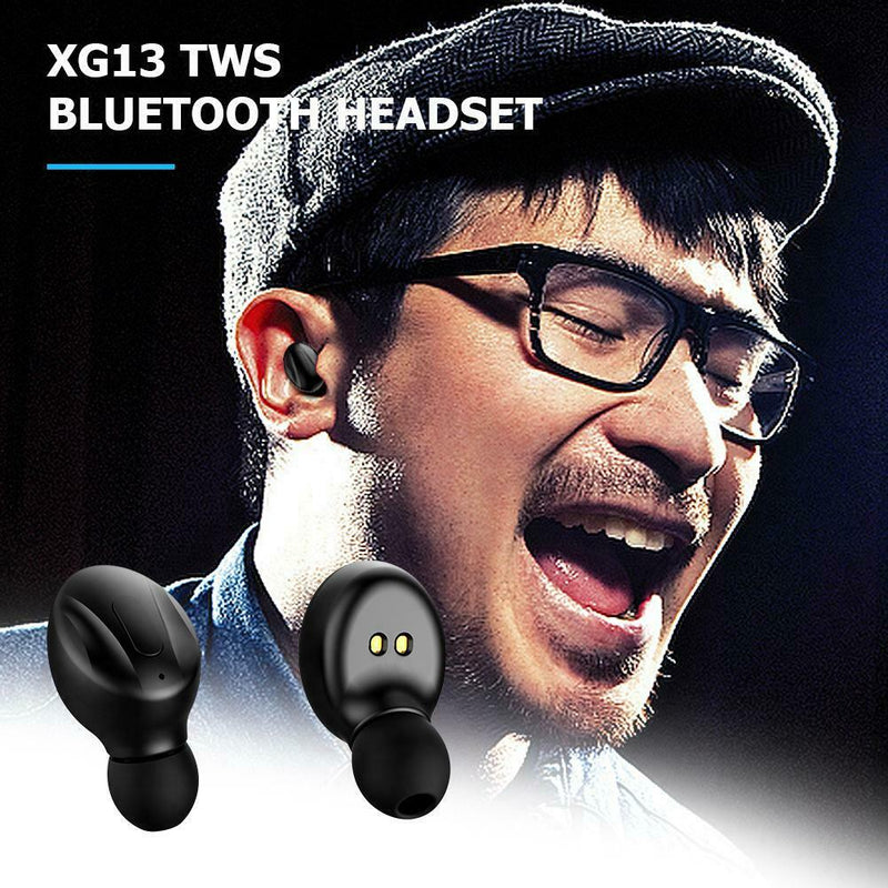 XG13 TWS Bluetooth 5.0 Earphones Wireless Stereo Headset Handsfree Earbuds