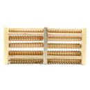 Wooden Foot Roller Massager Wood Massage Reflexology Relax Relief Spa T IRD