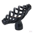 10x Twist Spiral Design Kitchen Cabinet Cupboard Drawer Door Handles Pull Knob