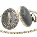 Car pocket watch retro design surrounding English alphabet car quartz pocketJ2D6