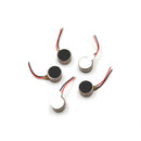 5X Mini DC3V Pager Cell Phone Mobile Coin Flat Vibrating Vibration Micro MotoLJ