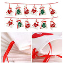Christmas Calendar Hanging Non-woven Candy Bag Gift Bag Xmas Party Decoration