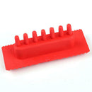 2pcs Rubber Red Cylinder Wood Grain Graining Wall Paint DIY Painting Tools