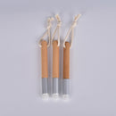 Wooden Handle Remover Nose Pore BlackHead Clear Brush Cleaning Facial Brushe  Gw