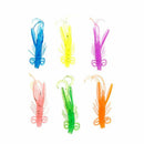 12pc Fishing Bait Soft Lure Shrimp 6cm Crankbait Wobbler Bass Carp Trout Jigging