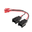 2Pieces Speaker Adaptor Plug Connectors Wire for Citroen C2 1999-2015