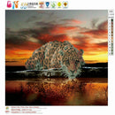 5D DIY Diamond Painting"Tattoo tiger"Diamond Embroidery Cross Stitch Rhines