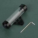 Black Waterproof Motorcycle Motorbike Tube Tax Disc Cylindrical Holder