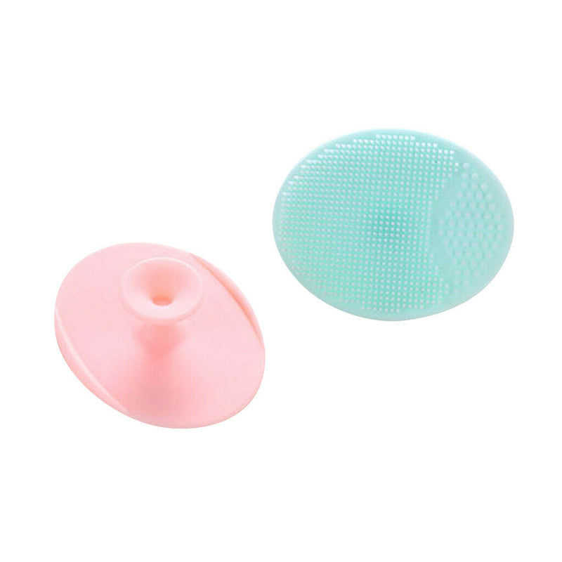 Pack of 2 Facial Bath Cleansing Silicone Brush Skin Blackhead Pore Cleaner