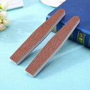 New 10pcs Diamond Brown Corundum Nail Art Tools Nail File Nail Sand Grind