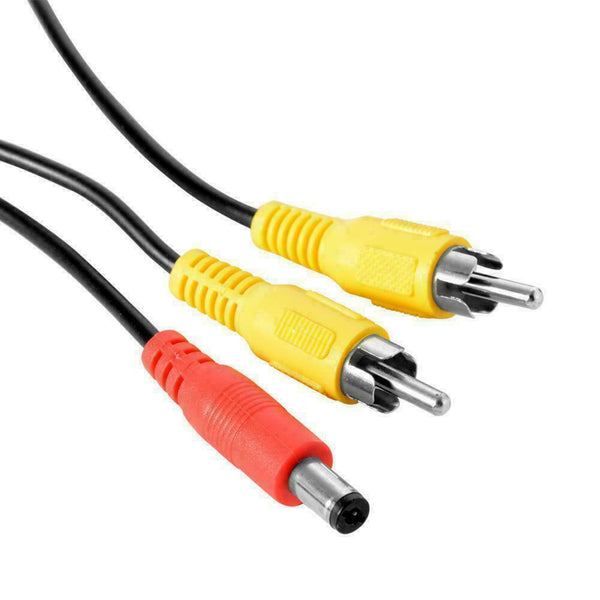 2.4G Wireless RCA Video Transmitter Receiver For Car Backu D7G8 Camera C6A0