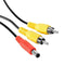 2.4G Wireless RCA Video Transmitter Receiver For Car Backu D7G8 Camera C6A0