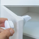 10 Sets Safety Locks Cabinet Door Drawer Cupboard Lock Baby Care with Keys A