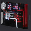 New  24-Pin Motherboard Extension Power Cable Black&Red Computer Compone CFW