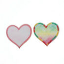 9Pack Love Heart Iron On Sewing Patch Badge DIY Jeans Motif Applique Bulk